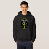 Veste À Capuche Viking Bière Drinker (Devant entier)