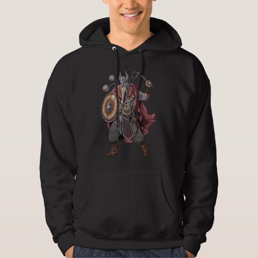 Veste À Capuche Viking Warrior (Devant)