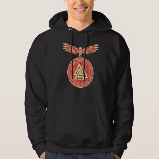 Veste À Capuche Vikings Rune Valknut Wotan noeud Odin