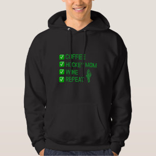 Veste À Capuche Vin de hockey maman Boire de l'alcool