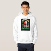 Veste À Capuche Vin de Noël (Devant entier)