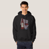 Veste À Capuche Vin digne (Devant entier)