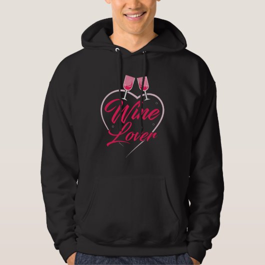 Veste À Capuche Vin Lover (Devant)