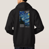 Veste À Capuche Vincent Van Gogh Starry Night 1889 Art  (Dos)