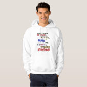 Veste À Capuche Vins et chansons (Devant entier)