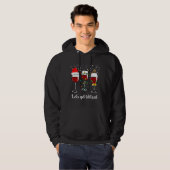 Veste À Capuche Vins rouges Vacances de boisson (Devant entier)