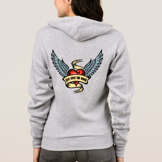 Veste À Capuche Vintage (Dos)