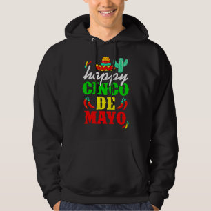 Veste À Capuche Vintage Happy Cinco De Mayo Mexique 1