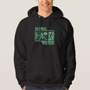 Veste À Capuche Vintage Mon oncle Votre oncle Pompier Fier Fier Fi