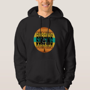 Veste À Capuche Vintage Retro Sunset Surfing Soleil Et Surf Pour
