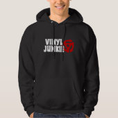 Veste À Capuche Vinyl Junkie (Devant)