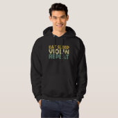Veste À Capuche Violon Rétro (Devant entier)