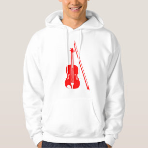 Veste À Capuche Violon - Rouge