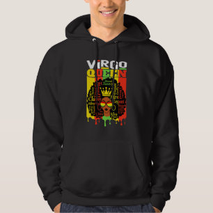 Veste À Capuche Virgo Queen Zodiac style cheveux Afro Blessé Class