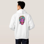 Veste À Capuche Visage de monstre (Dos entier)