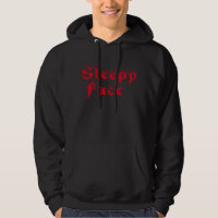 Visage doré : Noir - Sweatshirt à capuchon de base