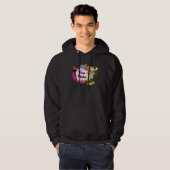 Veste À Capuche Visages d'artiste Peintre (Devant entier)