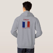 Veste À Capuche Vive la France (France) (Dos entier)