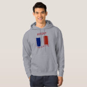 Veste À Capuche Vive la France (France) (Devant entier)