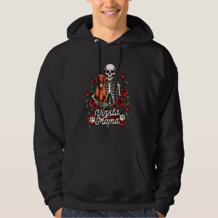 Veste À Capuche Vizsla Maman Vizsla Lover Skeleton Maman Chien Pro