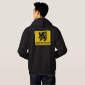 Veste À Capuche Vlaanderen (Flandre) (Dos entier)