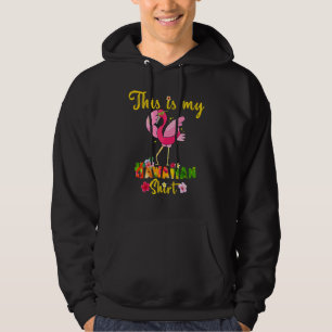 Veste À Capuche Voici Mon Somme Florale De Fleurs De Flamants rose