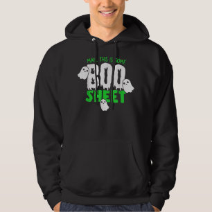 Veste À Capuche Voici une feuille de livre amusante Halloween Ghos