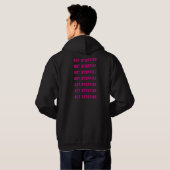 VESTE À CAPUCHE VOITURES POUR LA VIE (Dos entier)