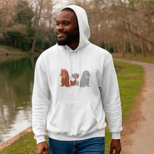 Veste À Capuche Voix adorables pour hommes et femmes