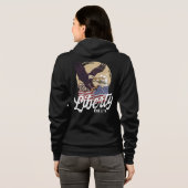 Veste À Capuche Vol de l'Aigle de la Liberté (Dos entier)