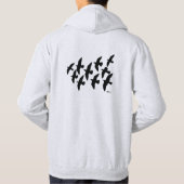 Veste À Capuche Vol de pigeons (Dos)