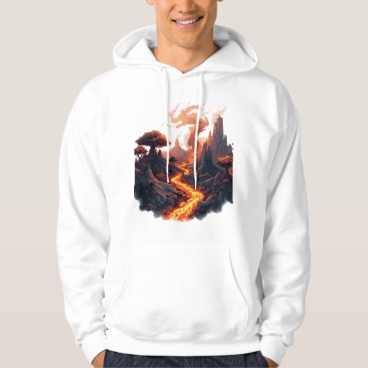 Veste À Capuche Volcanique (Devant)