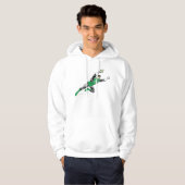 Veste À Capuche Voler à droite de la lanterne verte (Devant entier)