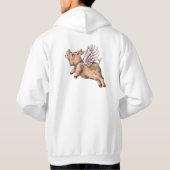 Veste À Capuche Voler des porcs (Dos)