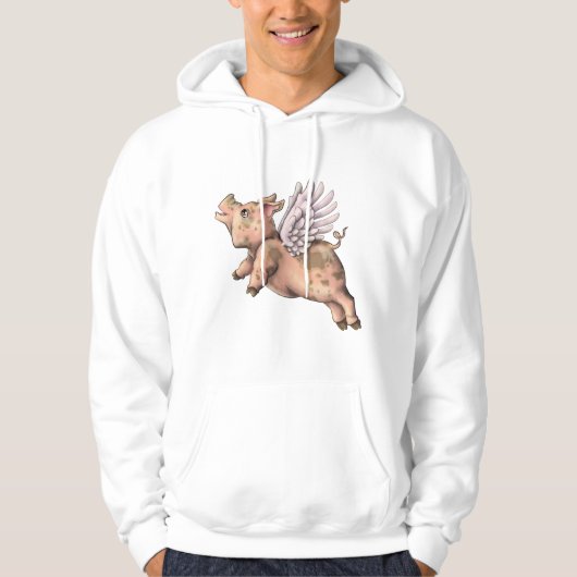 Veste À Capuche Voler des porcs (Devant)