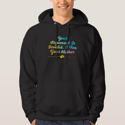 Veste À Capuche Vos arguments citations de maman citations de mèr (Devant)