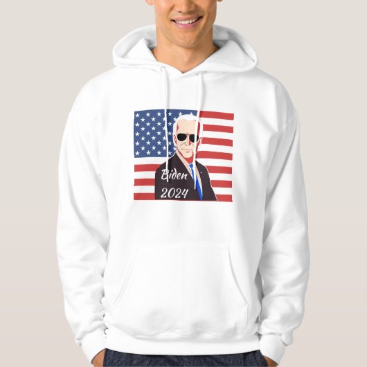 Veste À Capuche Vote Joe Biden | Élection présidentielle de 2024 (Devant)
