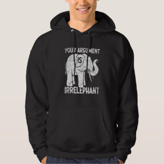 Veste À Capuche Votre argument est irréléphant