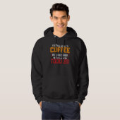 Veste À Capuche Votre café sera plus fort Garde d'enfants Professe (Devant entier)
