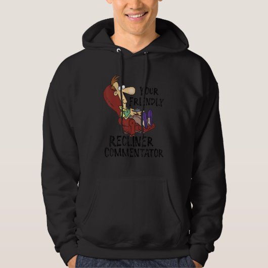 Veste À Capuche Votre Commentateur de Fauteuil Confortable (Devant)
