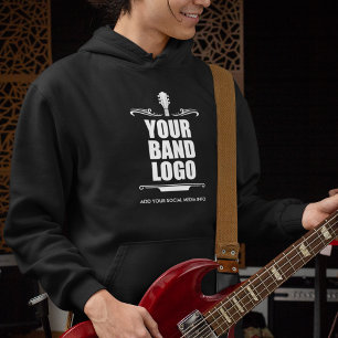 Veste À Capuche Votre logo de bande - Choisissez votre couleur