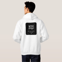 Votre Logo & Slogan ou autre texte | Noir et blanc