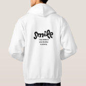 Veste À Capuche Votre sourire  b (Dos)