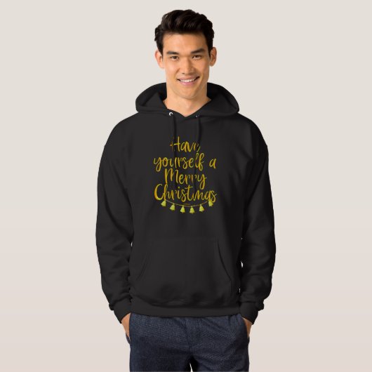 VESTE À CAPUCHE VOUS AVEZ UN JOLI NOËL (Devant entier)
