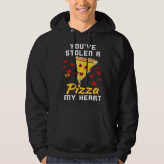 Veste À Capuche Vous avez volé une pizza de mon cœur Saint Valent