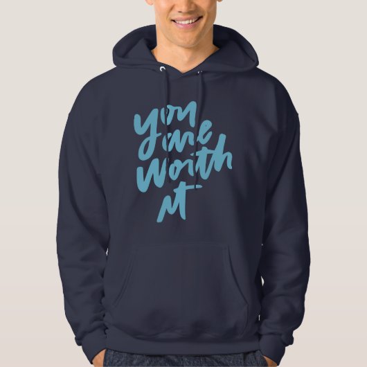 Veste À Capuche Vous en valez la peine (Devant)