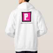 Veste À Capuche Vous êtes couverts, de 'Pink'opolis ! (Dos)