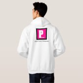 Veste À Capuche Vous êtes couverts, de 'Pink'opolis ! (Dos entier)