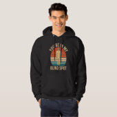 Veste À Capuche Vous êtes dans mon angle mort Rétro aveugle (Devant entier)