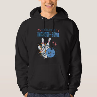 Veste À Capuche Vous êtes des quilles de bowling Incredi Bowl et d
